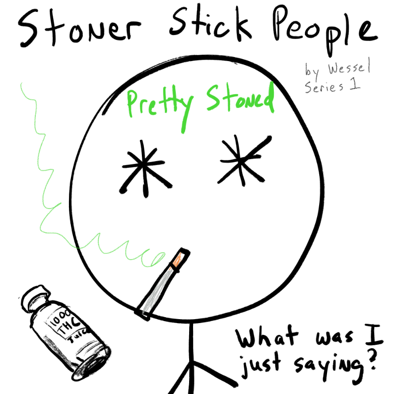 Stoner Stick People #56 static token preview
