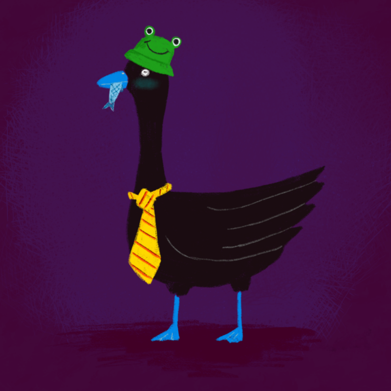 Silly Goose #7 static token preview