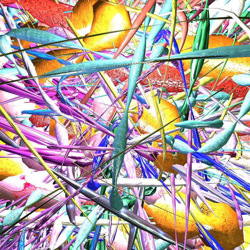 Prismatic Thickets #5 static token preview