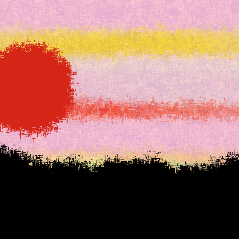 Sunset in memory #10 static token preview
