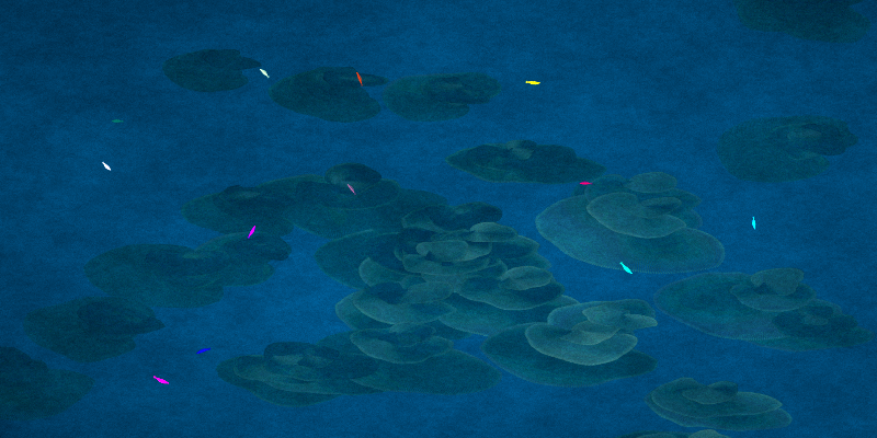 The Restoration Scheme: Reefs #23 static token preview