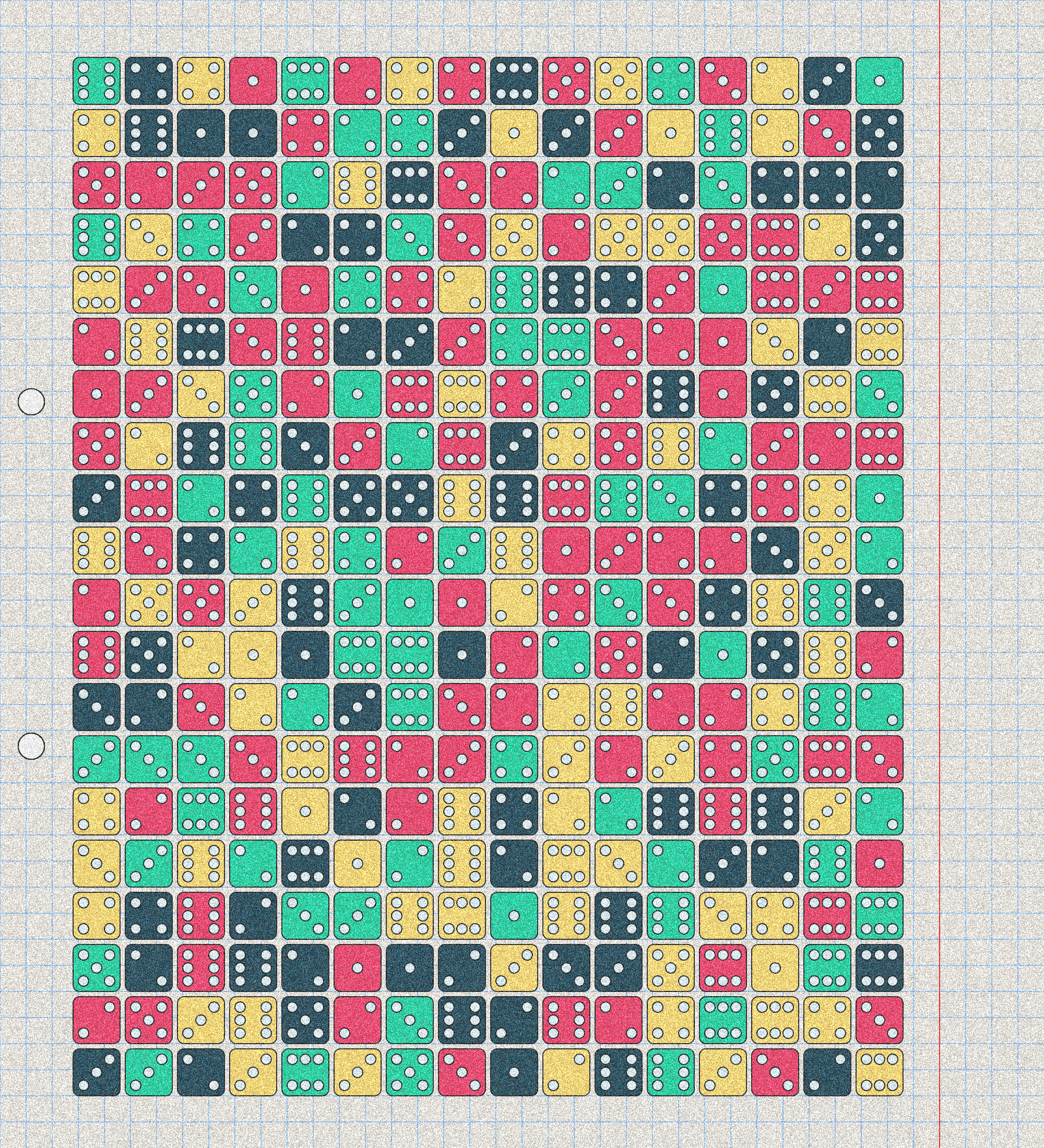 sketchbook page 6: dice roll #20 static token preview