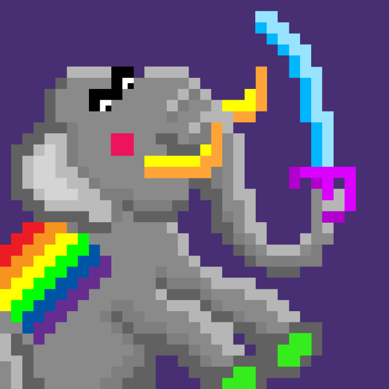 Elephant Story #8 static token preview