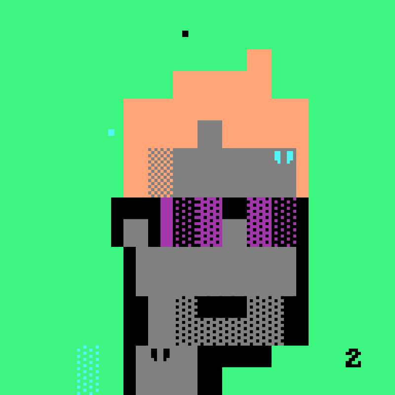 Gen DOS Punk #393 static token preview