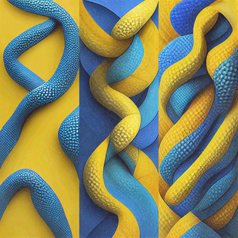 AI Snakes #3 static token preview
