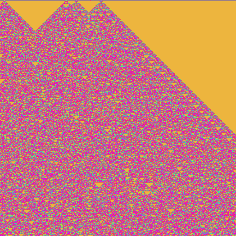 Totalistic Cellular Automata #8 static token preview