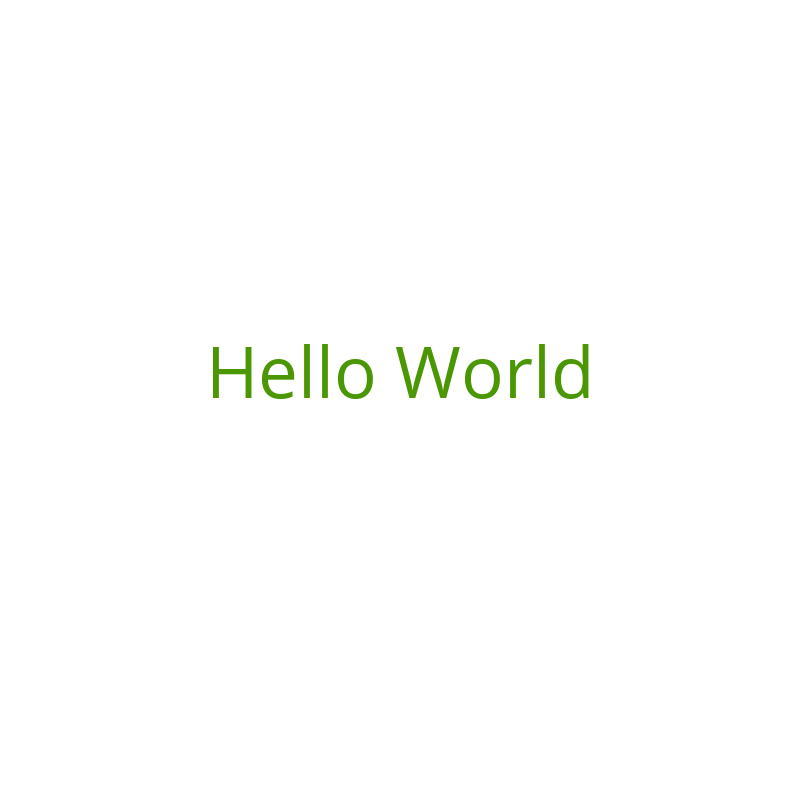 Hello World #8 static token preview