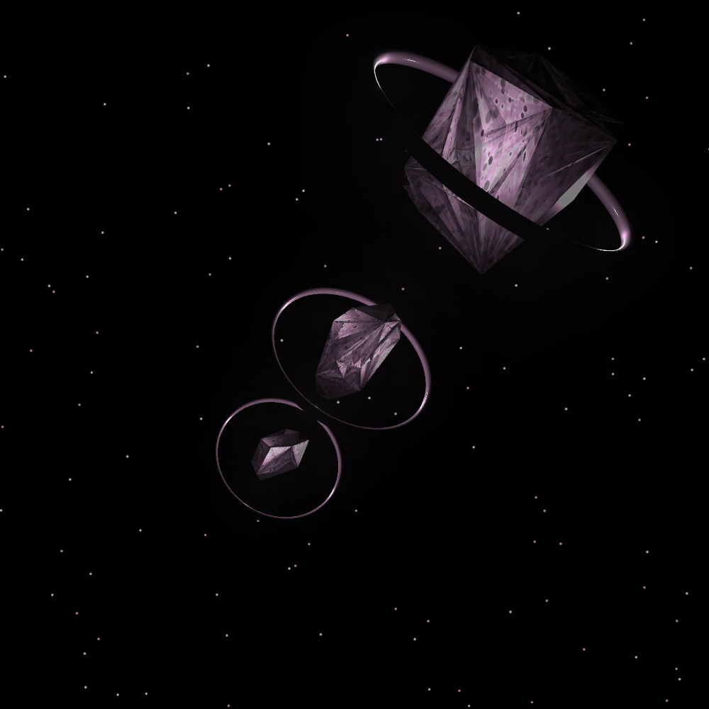 Space Gems #8 static token preview