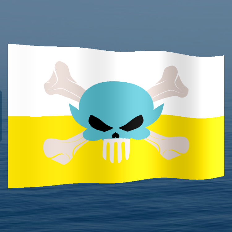Jolly Roger Flag #205 static token preview