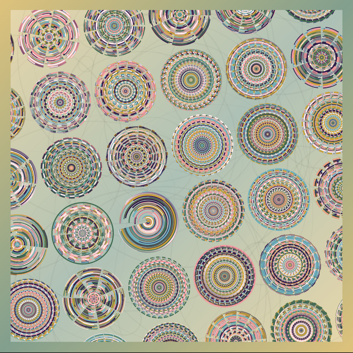 Kaleidoarcs #12 static token preview