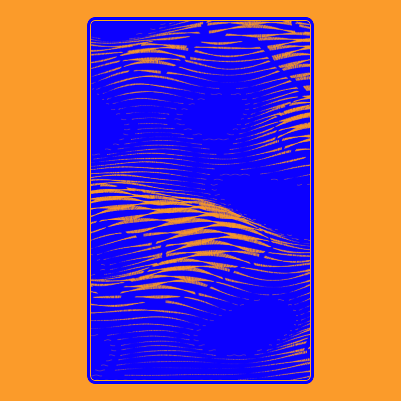 Topographic Playing Card #24 static token preview
