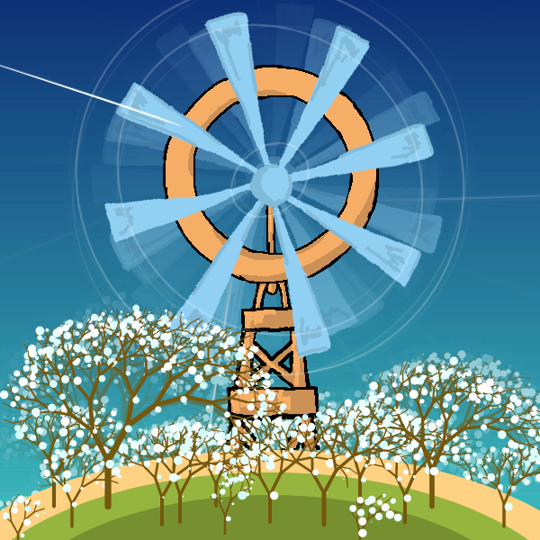 Tree Desiring Calm but Wind Restless #13 static token preview