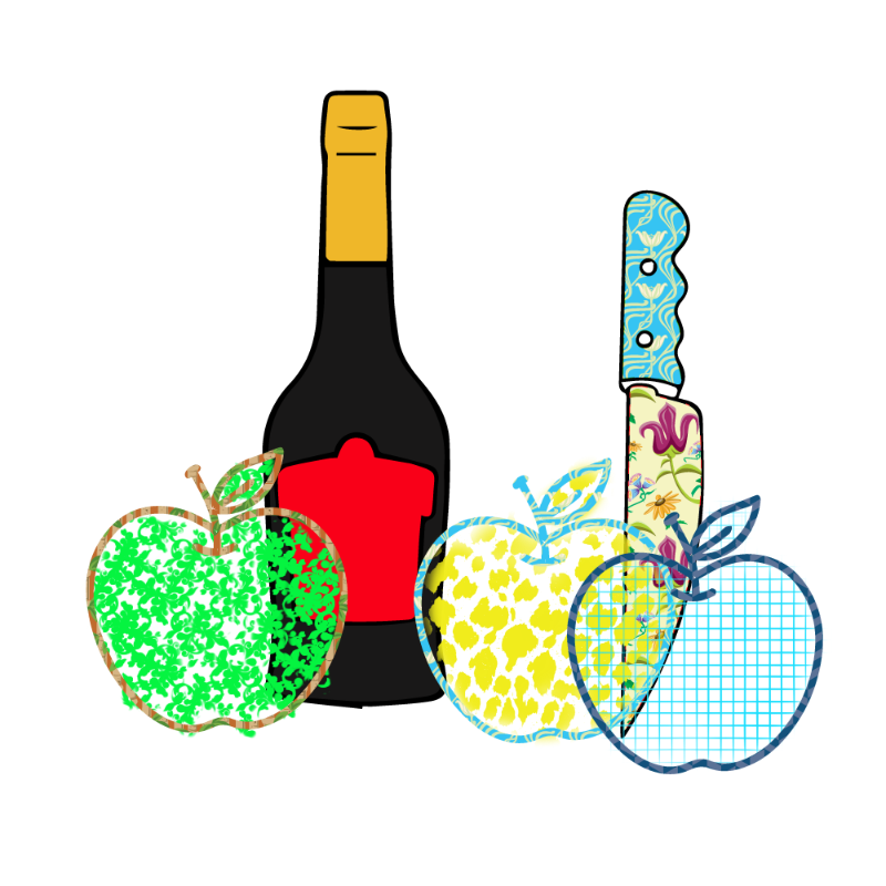 bottle and apples #20 static token preview