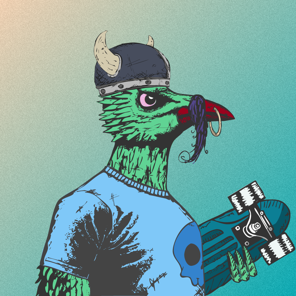 Bad Bird #15 static token preview
