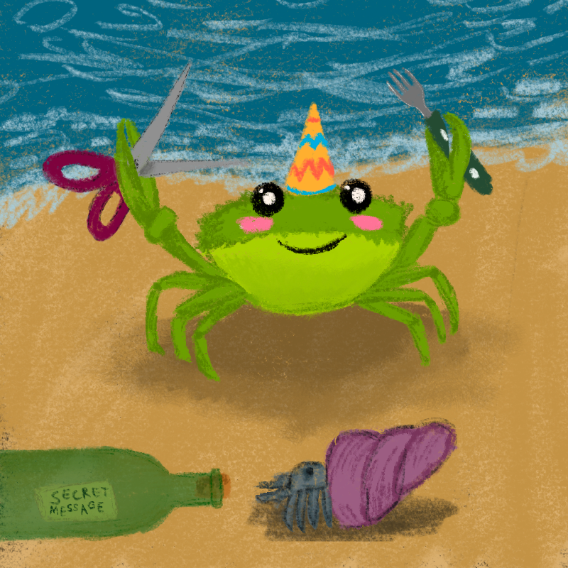 Silly Crab #50 static token preview