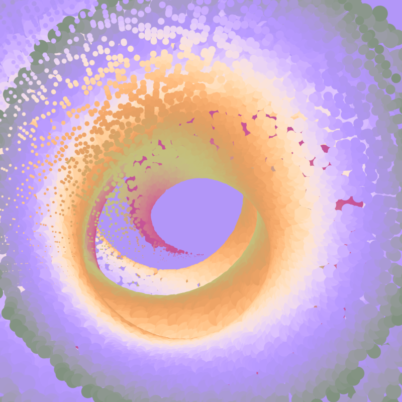 Wide Brush Rainbows #16 static token preview