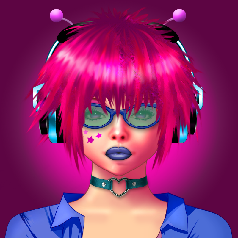 HiFi Girlz #19 static token preview