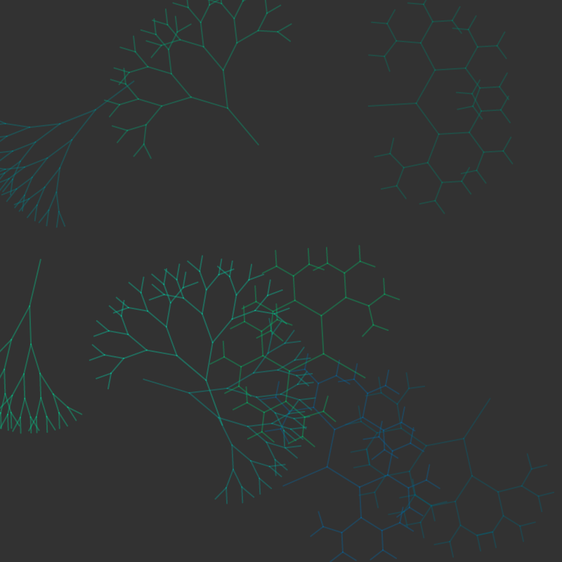 Fractal Swarm #12 static token preview