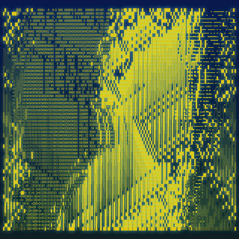 ASCII-SCAPE #9 static token preview