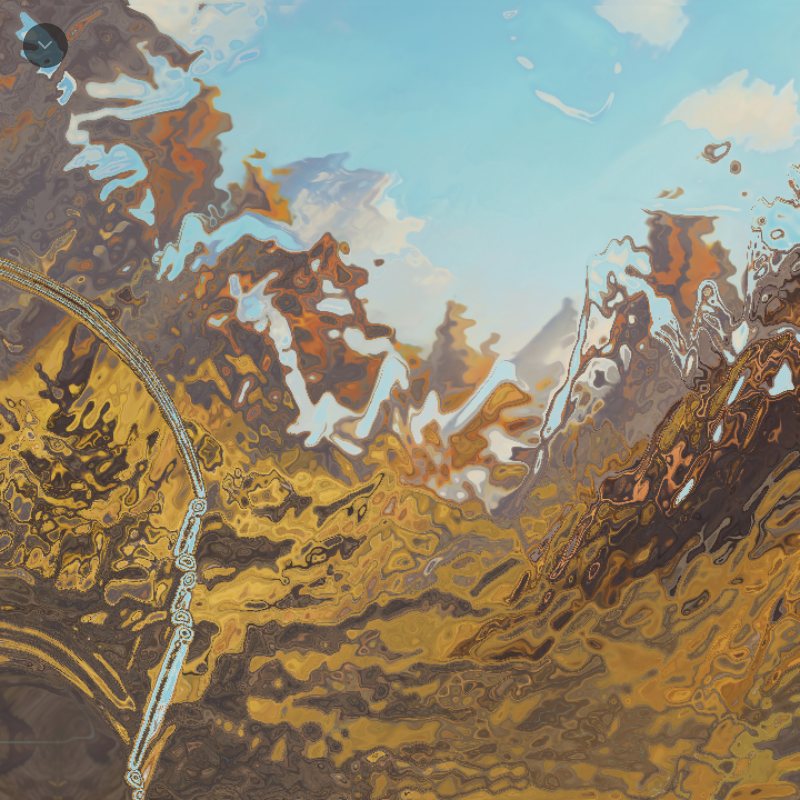 Fluid Landscapes #6 static token preview