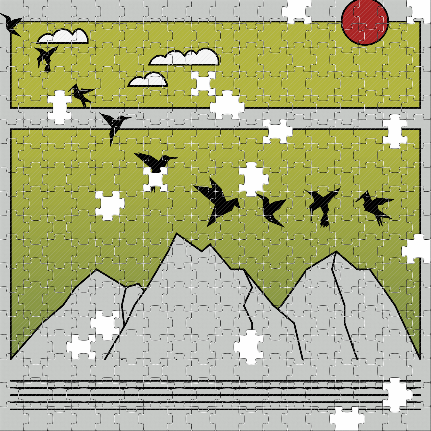 Puzzles & Birds #2 static token preview