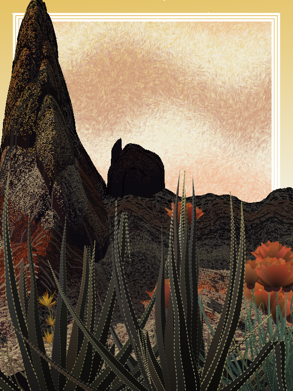 Desert Sun Rising #2 static token preview