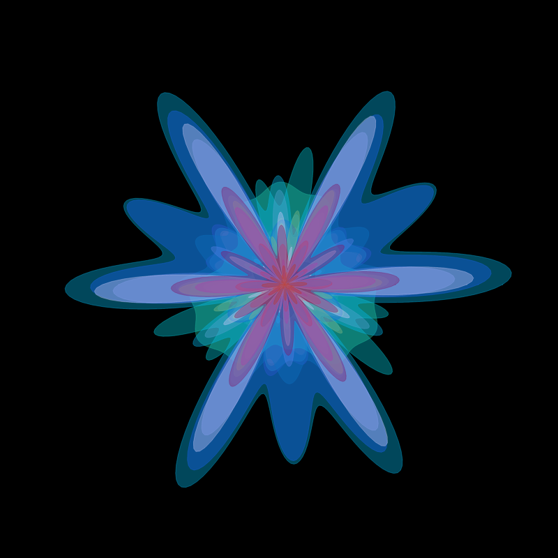 Blooming Flowers #22 static token preview