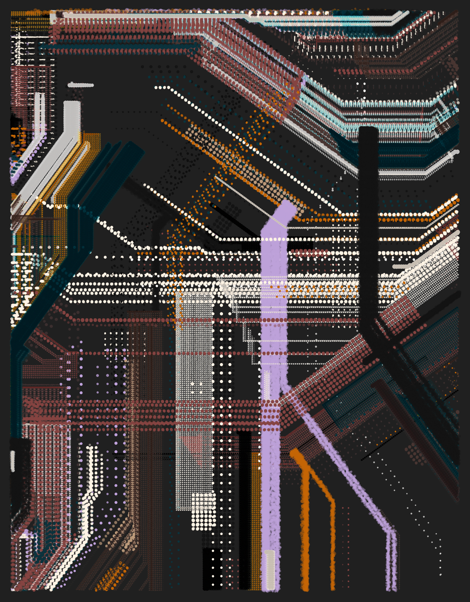 Artistic Circuits #7 static token preview