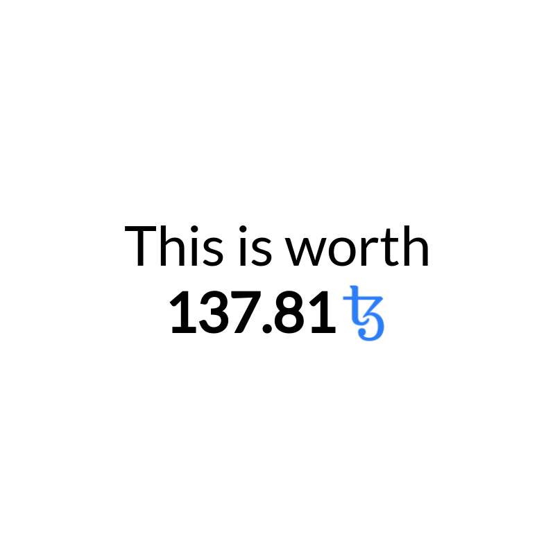 The Value Of Art #10 static token preview