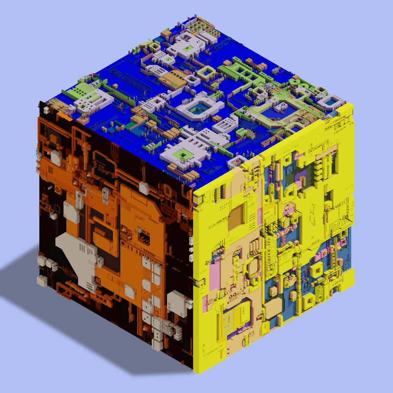 Cube generative #1 static token preview