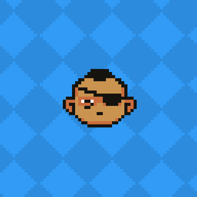 Pixel Dads #16 static token preview
