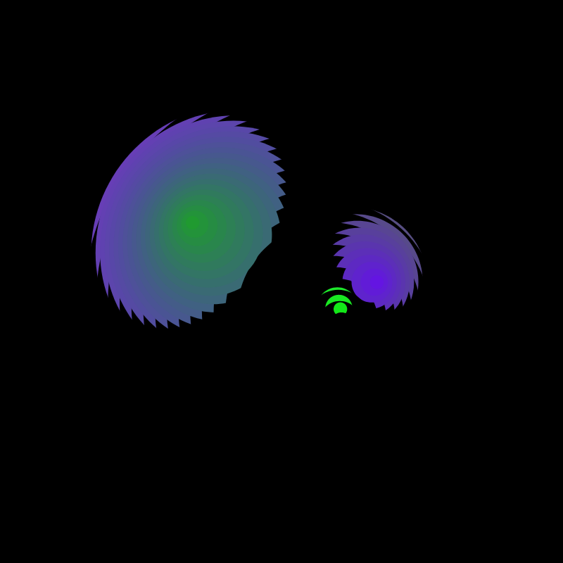 Bounce Prickly Blobs #4 static token preview