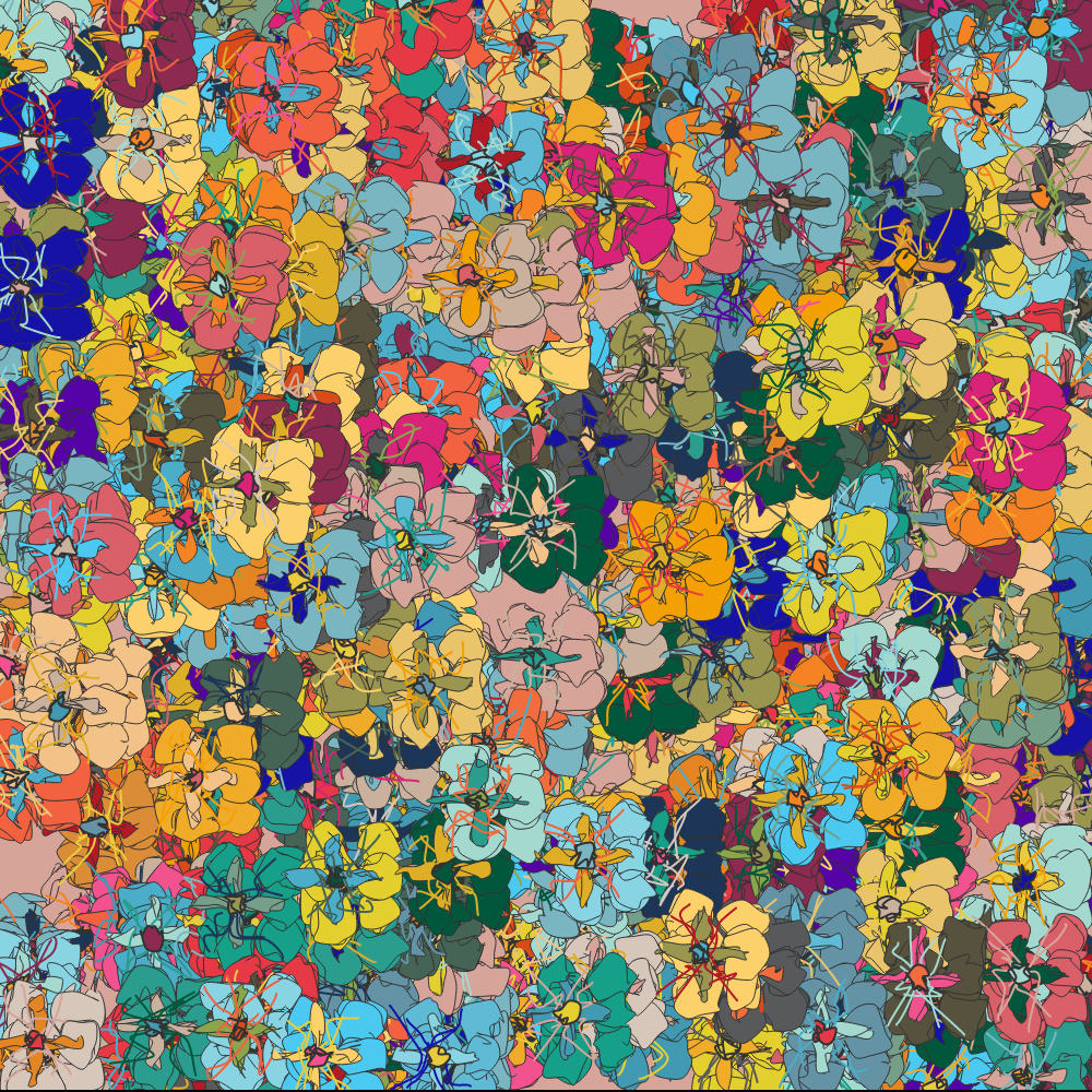 Floral Cacophony #2 static token preview