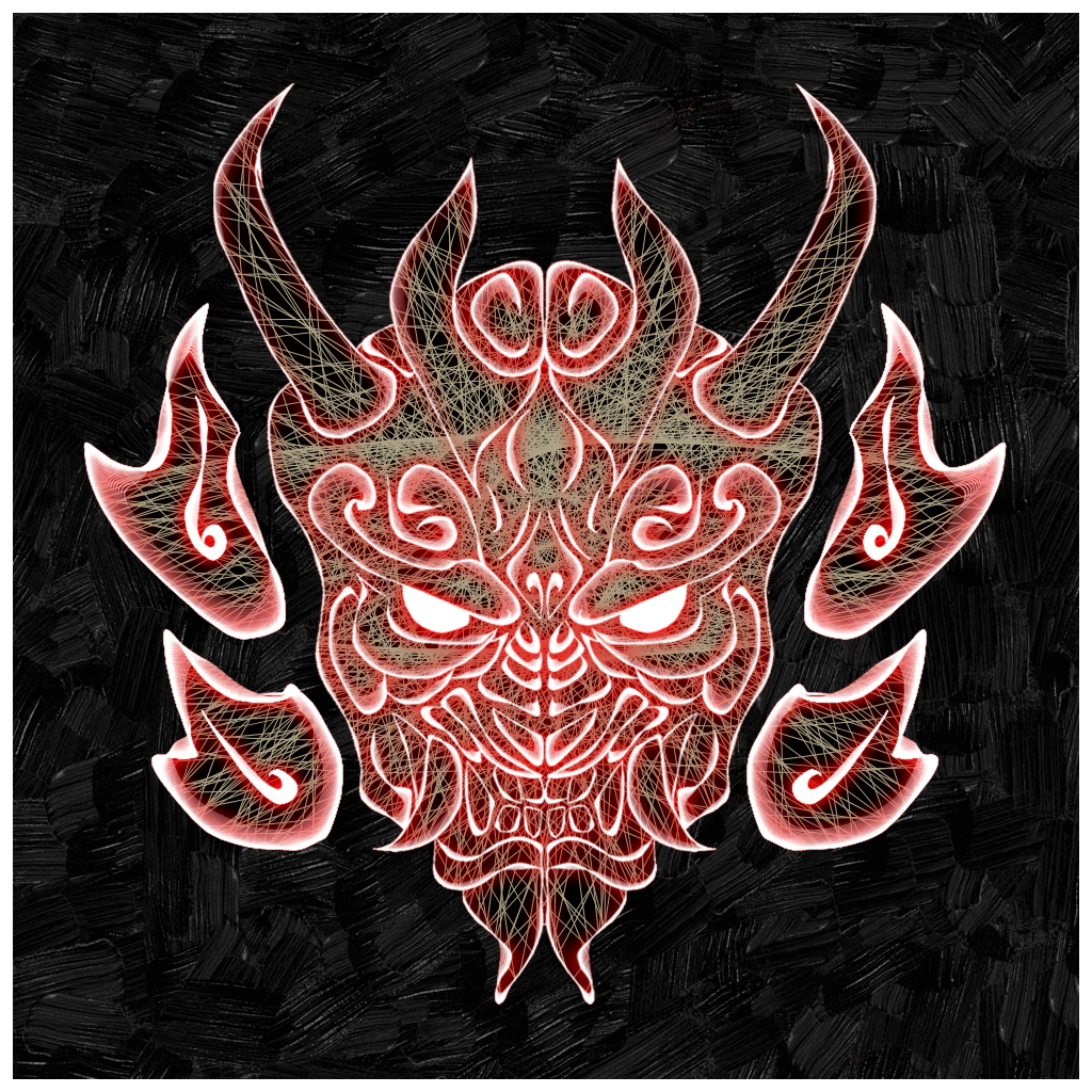 THE DEMON'S [EVOLVED] #6 static token preview