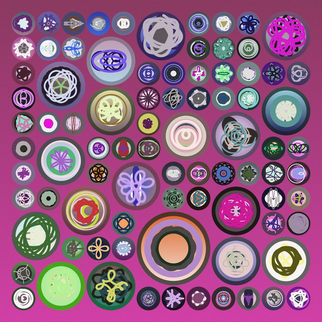Spirography #12 static token preview