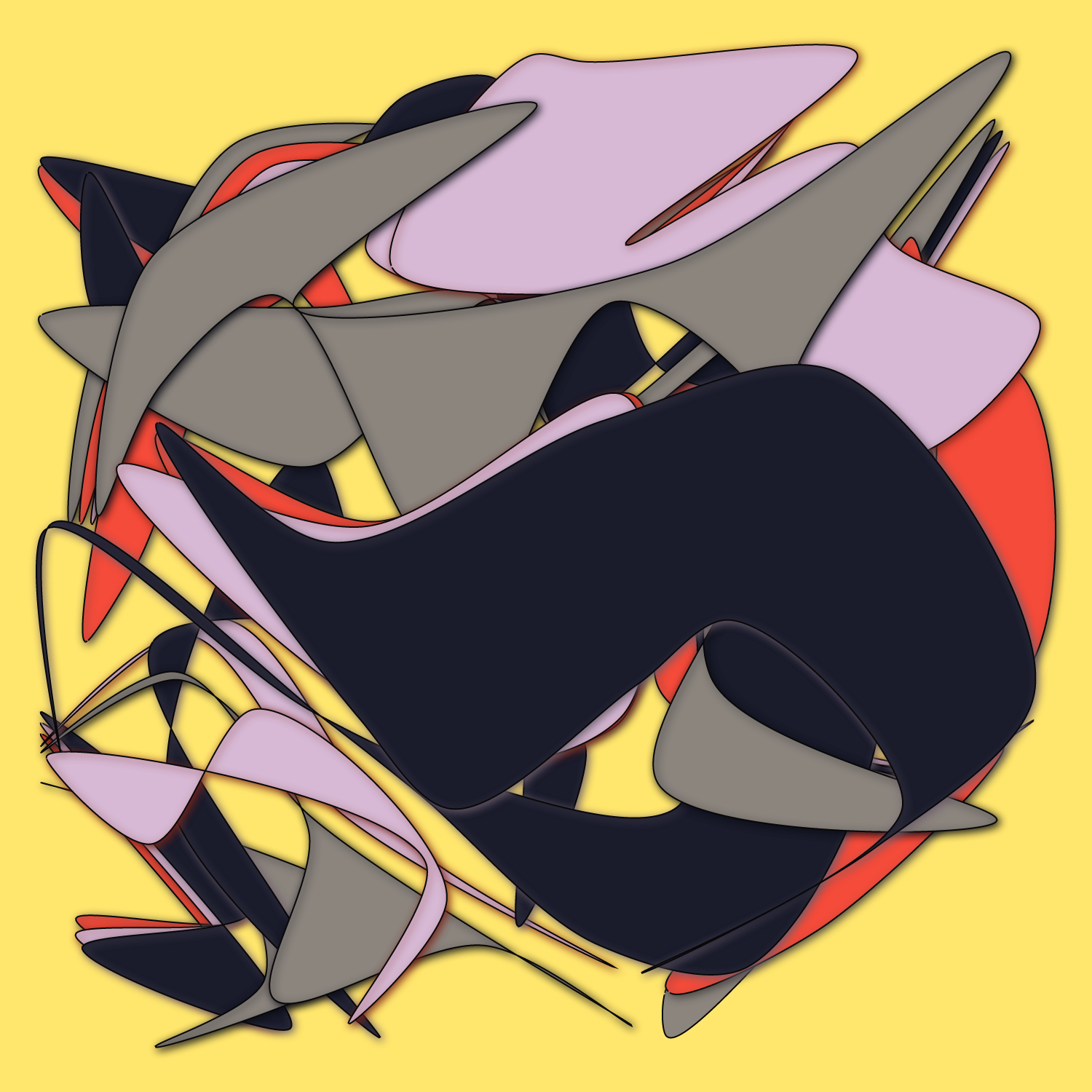 Geometric colorful shapes 2 (Free edition) #3 static token preview