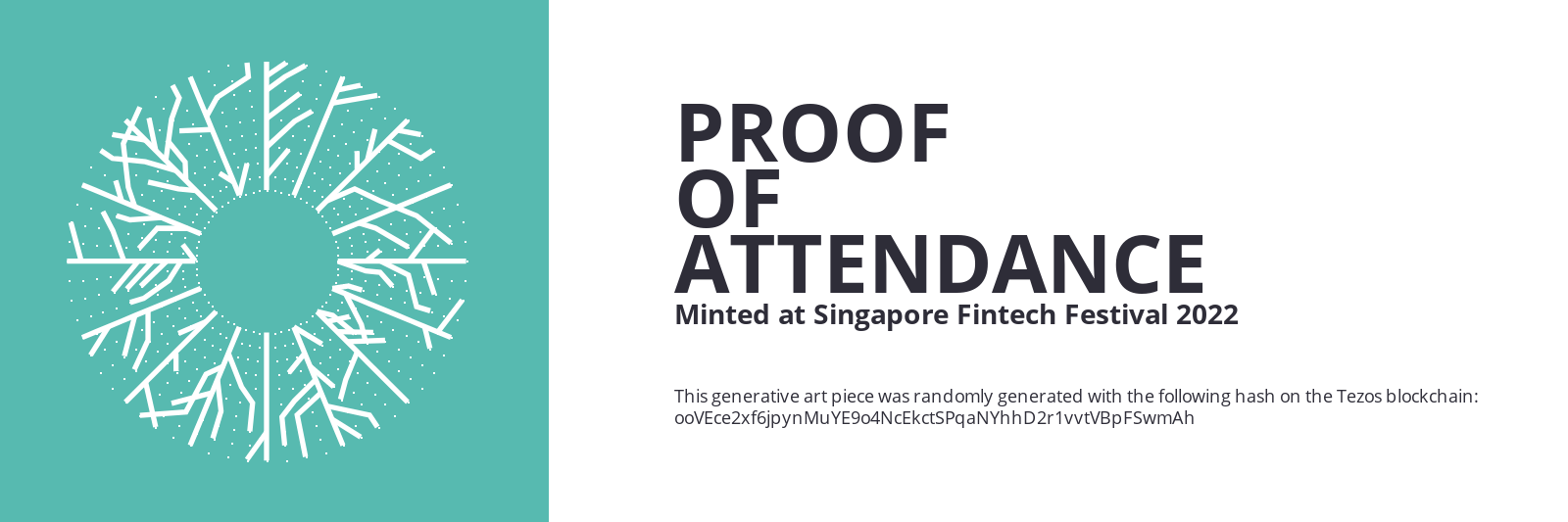 SFF2022 Proof of Attendance Token #800 static token preview