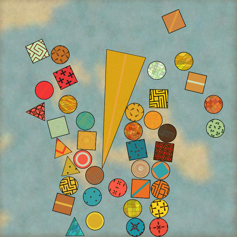 Collisions: Art plus Physics #16 static token preview