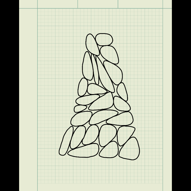 sketch: cairn() #14 static token preview