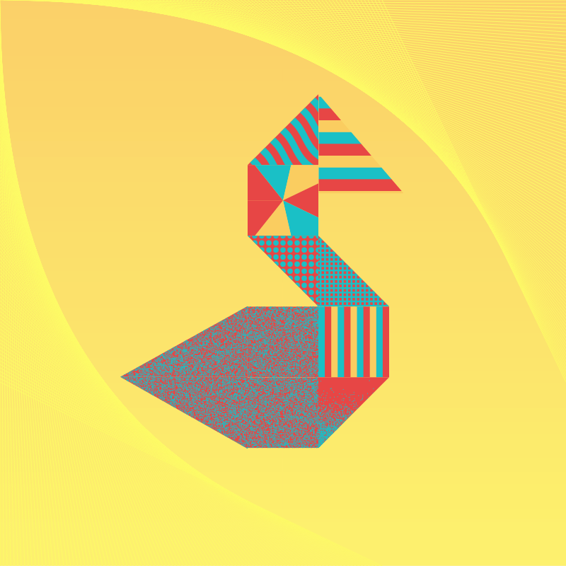 Generative Swans 2 #43 static token preview