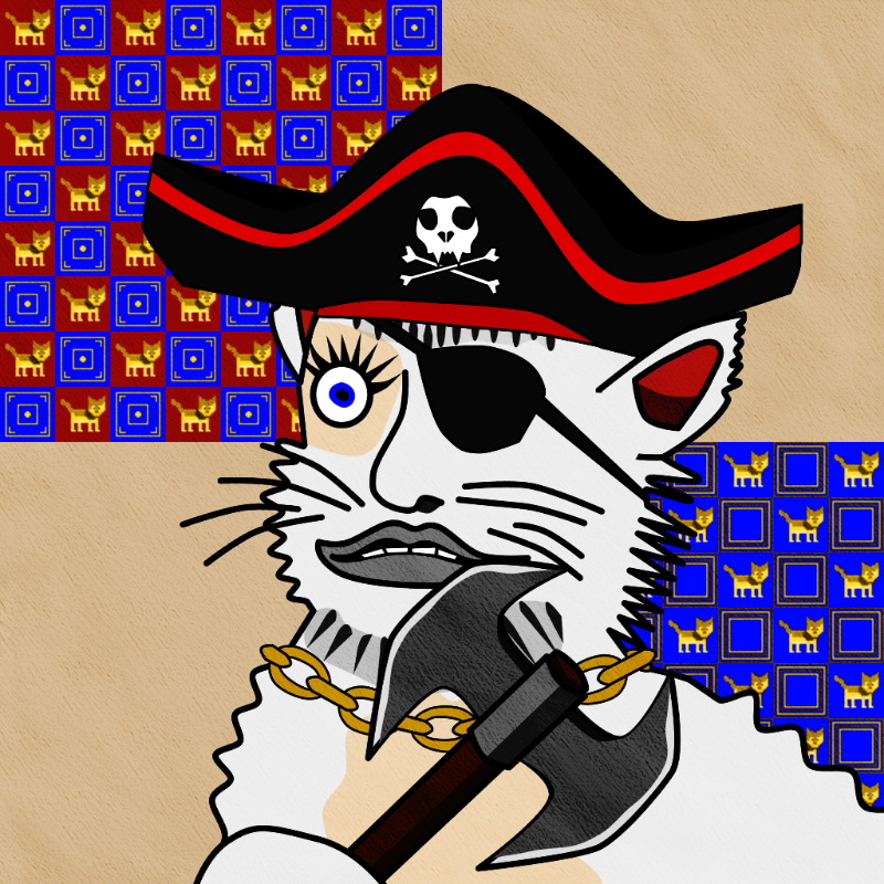 Famous Medieval Cat #6 static token preview