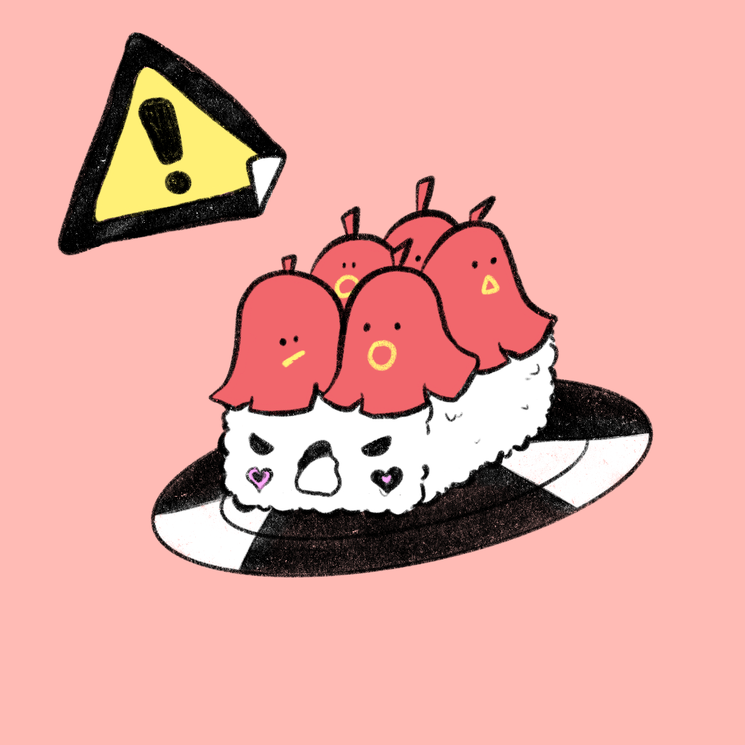 sketchy sushi #95 static token preview