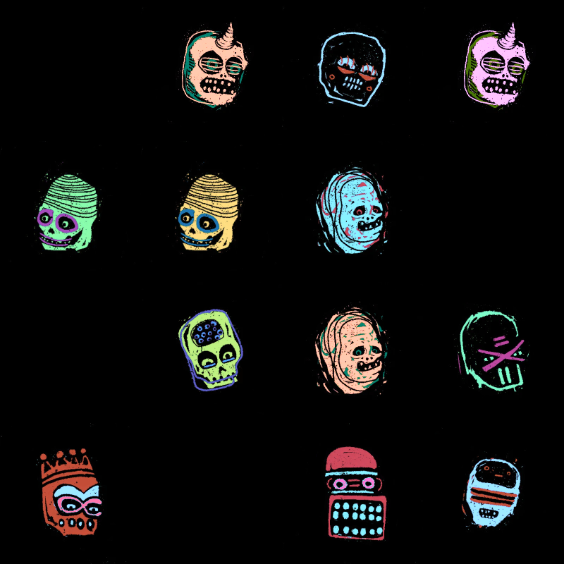 Warhol's Rabble #8 static token preview