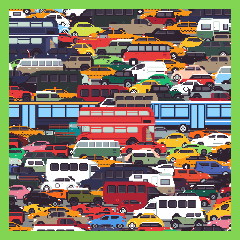 Traffic Jam #31 static token preview
