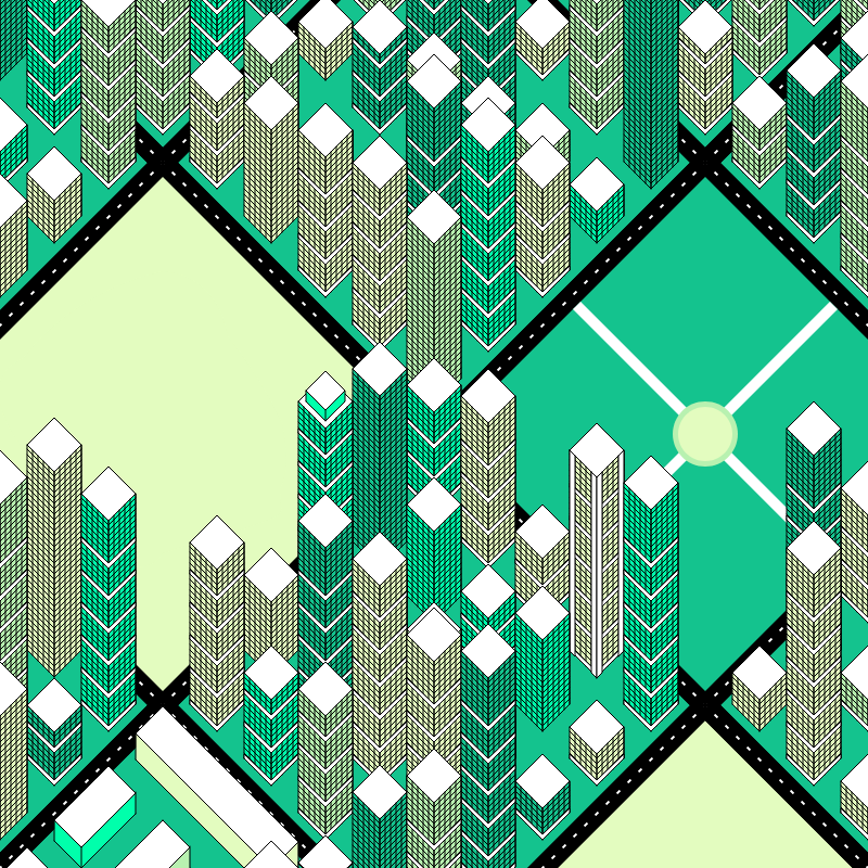 A City from Above #8 static token preview