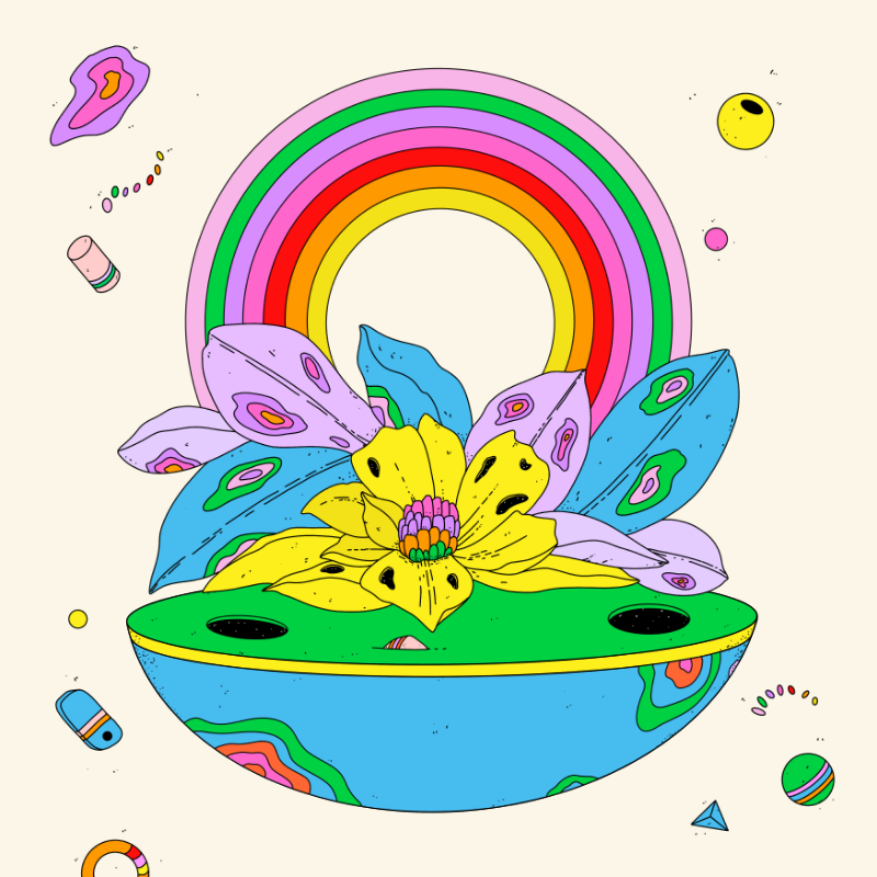 🌈🌴🪐 #15 static token preview