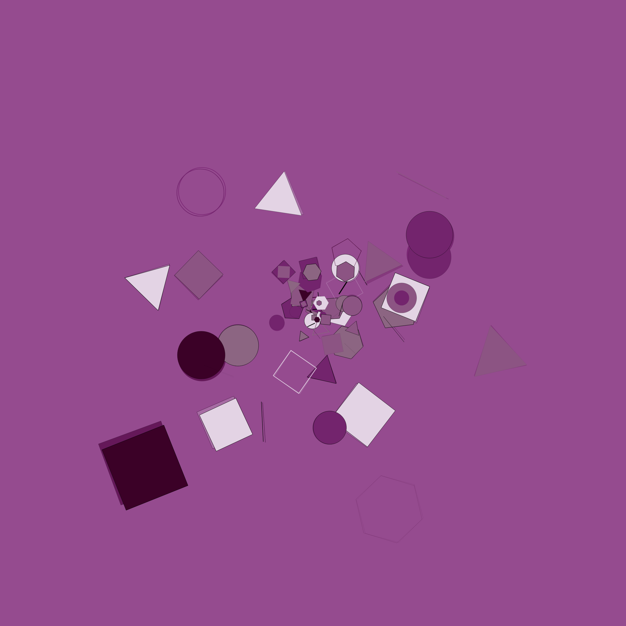 Chaotic Colored Shapes #12 static token preview