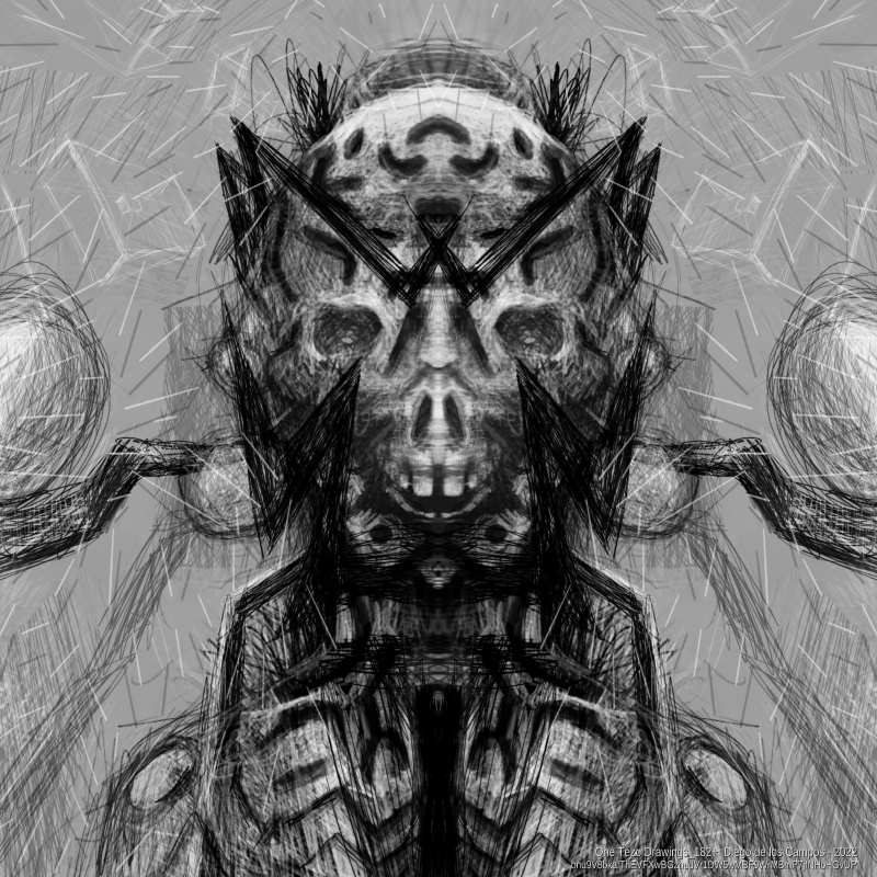 One Tezo Drawings_182+ #1 static token preview
