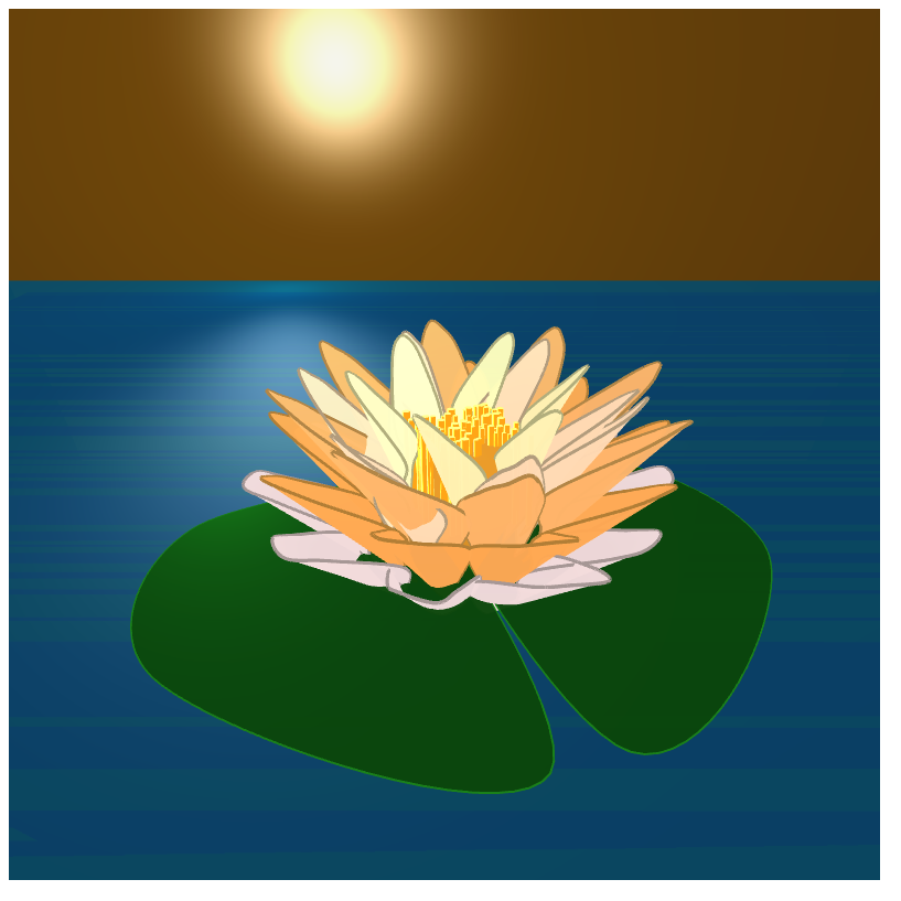Meta Flower 11 - Lotus #1 static token preview