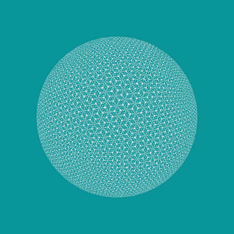 Digital Gothic: Spherical Tessellation #9 static token preview
